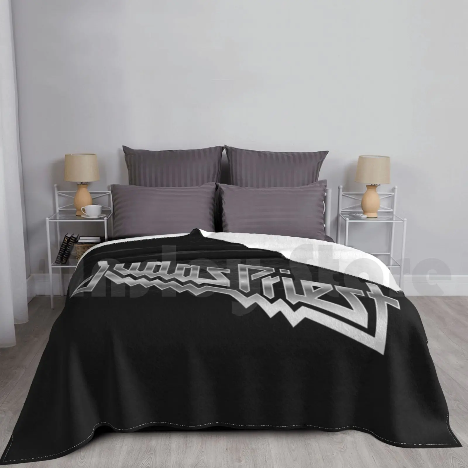 

Judas Priest Blanket For Sofa Bed Travel Judas Priest Heavy Metal Band