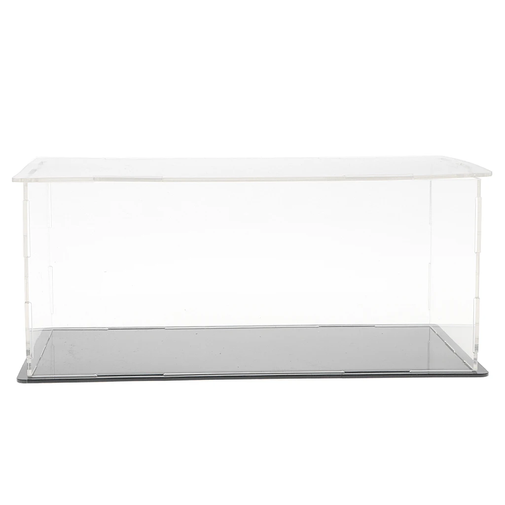 Acrylic Collectibles Display Case, Perspex Dust Proof Show Case for Diecast Model Toy Cars (7.87 x 4.72 x 3.54 inches)