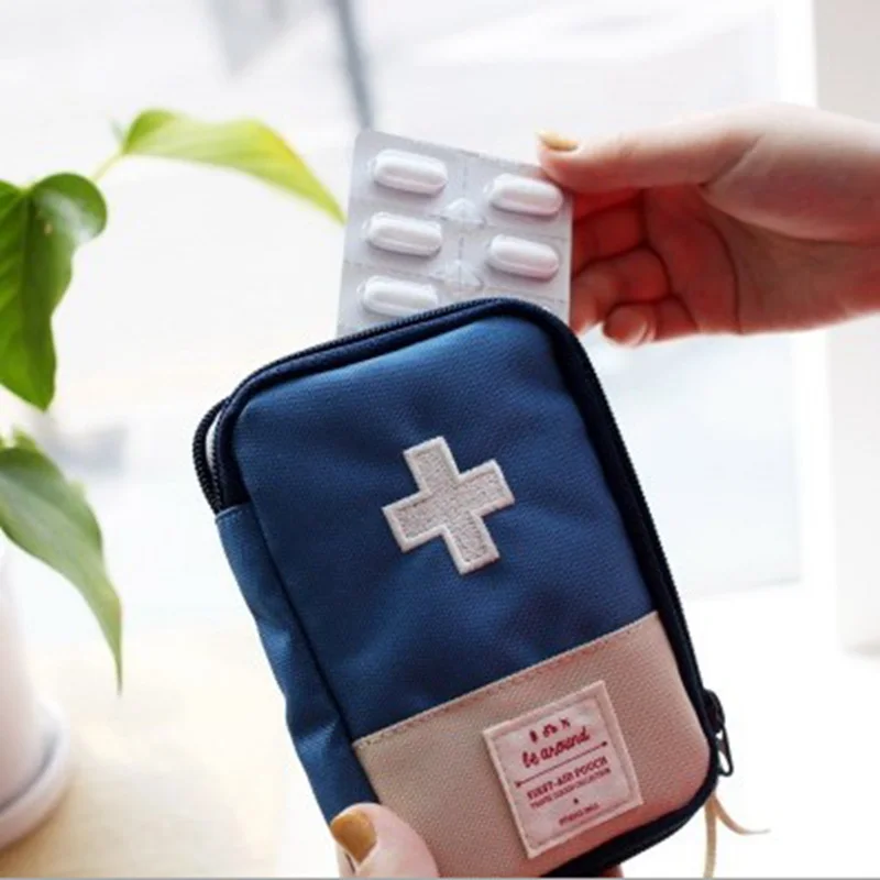 

1PCS Portable Outdoor Survival First Aid Medical Kit Waterproof Travel Camping Emergency Medical Bag Mini Medicine Storage Bag