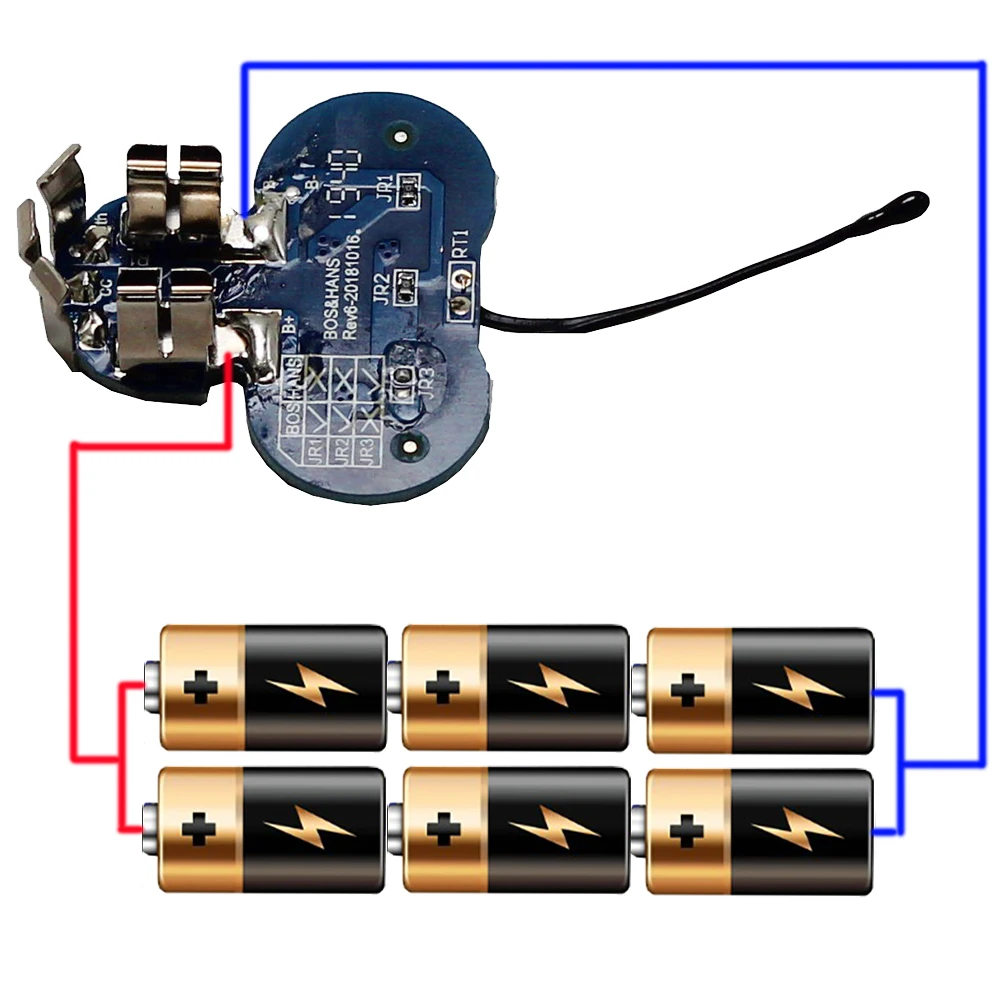BAT411 BAT420 Li-Ionแบตเตอรี่พลาสติกเคสPCBชาร์จป้องกันกล่องสำหรับBosch 10.8V 12V BAT412A BAT413Aแบตเตอรี่ลิเธียมเครื่องมื...
