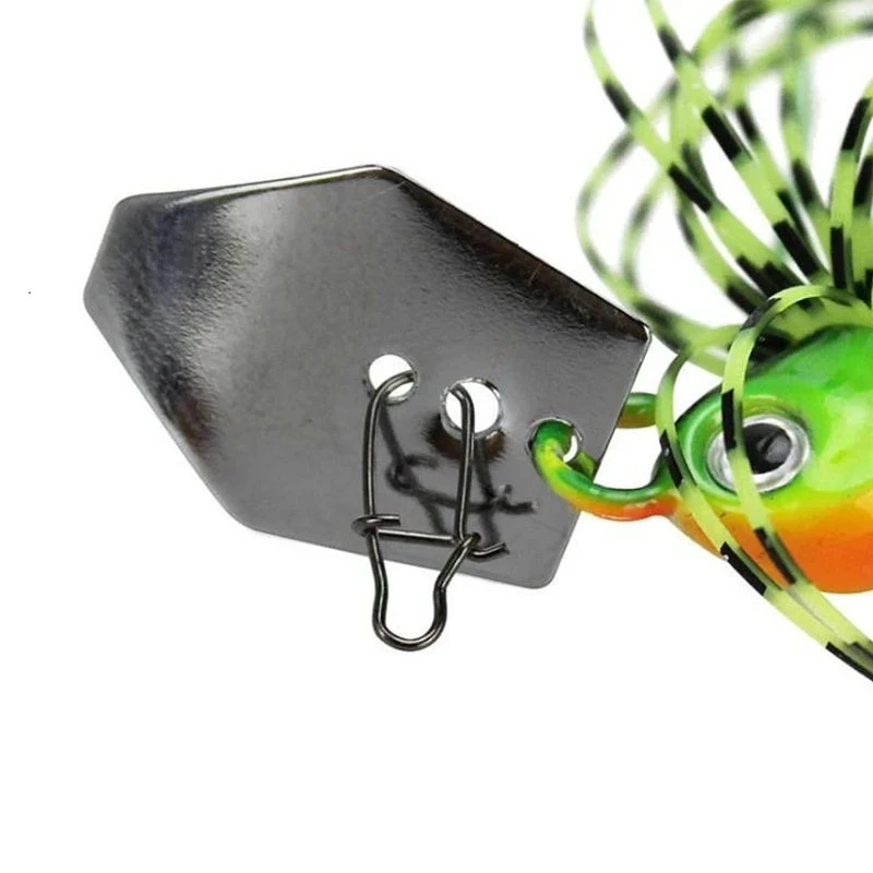 2pcs/lot 14g/17g Fishing chatter bait spinner Spin fishing lure Buzzbait chatterbait for bass pike walleye fishing