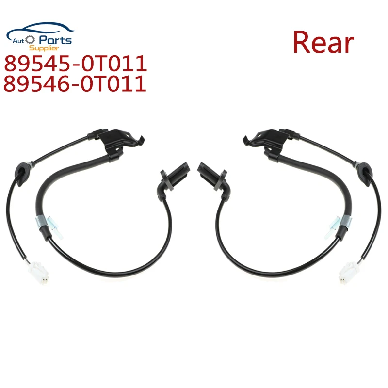 

89545-0T011 89546-0T011 Rear Left/Right Anti-Lock Brake Wheel Speed Sensor For Toyota Venza 2013-2015 2008-2016 895450T011