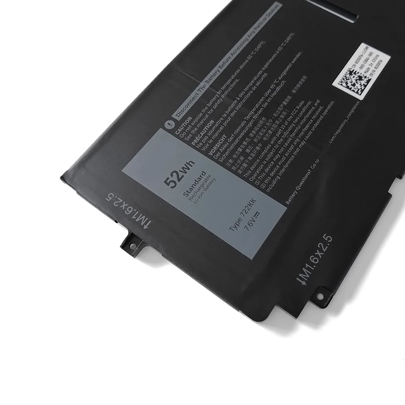 Imagem -04 - Supstone Novo 722kk 2xxfw 13 Wn0n0 Bateria do Portátil para Dell Xps 9310 9300 Fp86v P117g001 P117g002