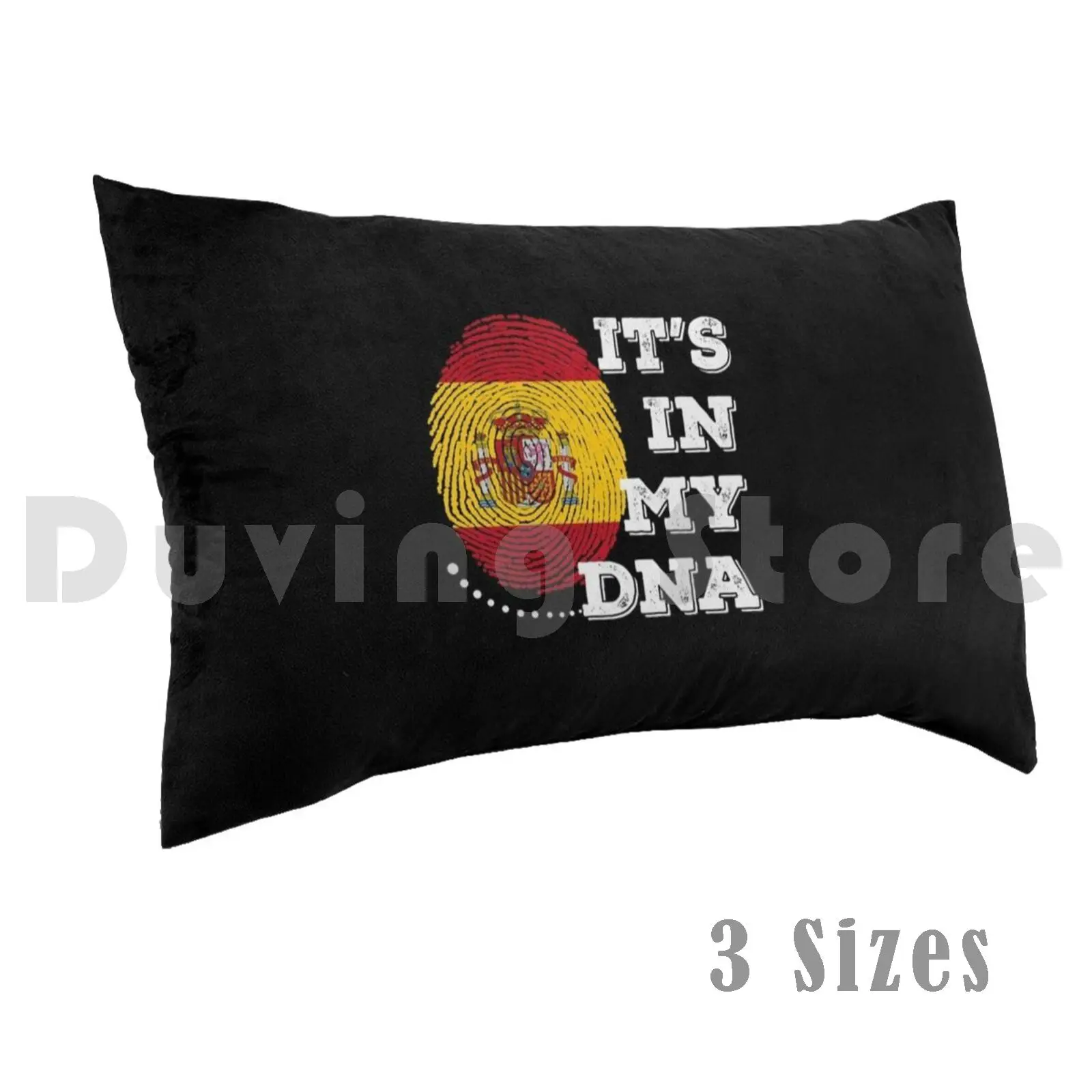 

Pillowcase It's In My Dna Spain , Spain Gift , Spain Womens , Spain Mens , Funny Spain Gifts , Spain , Spain Flag , Spain , Fun