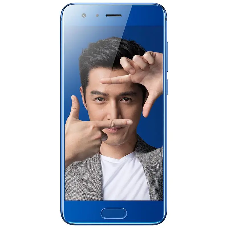 هاتف محمول Honor 9 4G LTE أصلي Kirin 960 ثماني النواة أندرويد 7.0 5.15 بوصة FHD 1920X1080 20.0MP 3200mAh ثنائي الشريحة OTA GPS