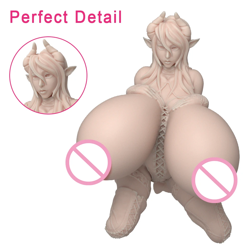 MRL Anime Adult Sex toy for men 3D Action Figure Realistic Vagina Male Masturbator Sucking Cup Silicone Artificial Pussy Doll