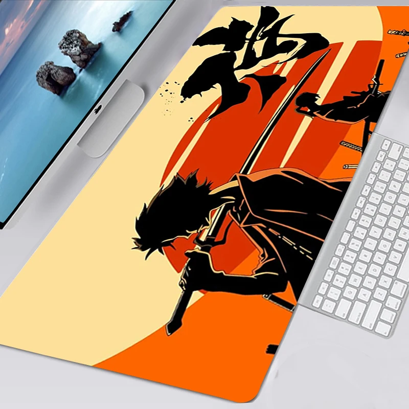 اليابانية Bushido الساموراي Mousepad 60X30 الألعاب اكسسوارات عدم الانزلاق XXL ماوس الوسادة ألعاب XL Mausepad حصيرة لوحة المفاتيح Tapis دي سوريس