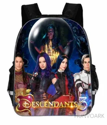 11/13/16 Inch Descendants Kindergarten School Bags For Boys&Girls Children Baby Toddler bag Primary Kids Backpack Gift Mochila