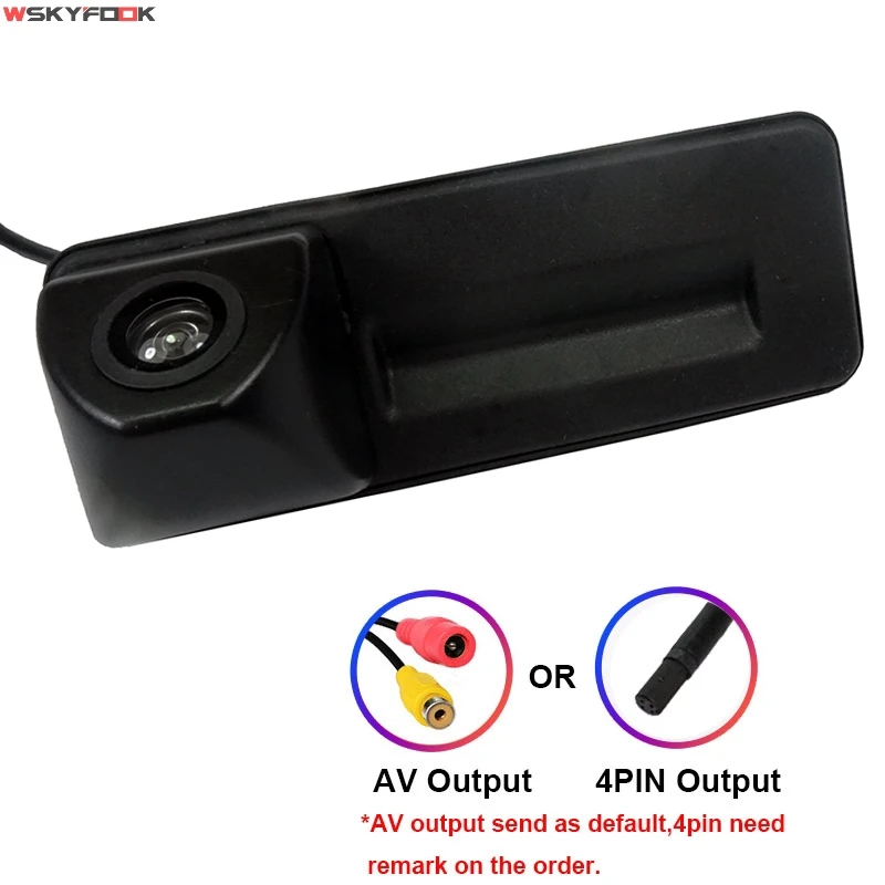 Special Car Trunk Handle Rear View Reverse Camera For Skoda Octavia A5 A7 2010 2011 2012 2013 Waterproof Camera