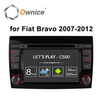 For Fiat Bravo 2007-2012 Car Touch Screen Ownice C500 Android 6.0 Octa Core GPS Bluetooth 4G  Car DVD Player Radio