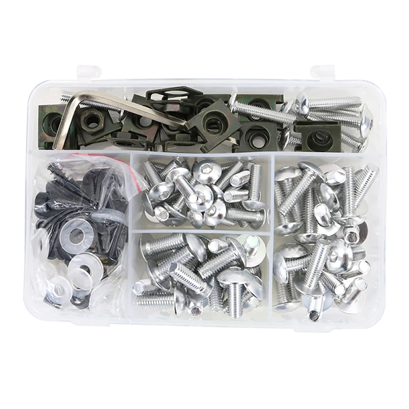 Komplettes Vollverkleidungsschrauben-Set für Triumph Daytona 675 Tiger 800 800 XCx Street Triple / R Trident 660 Thruxton 900 SPEED TWIN