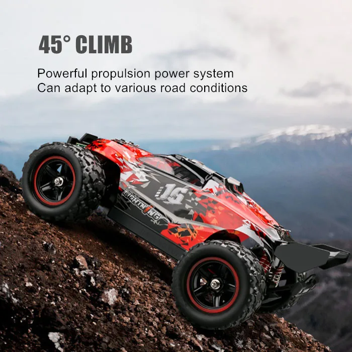 Jty brinquedos rc carro 65 km/h sem escova de alta velocidade rc drift carros 4wd bigfoot à prova dwaterproof água rádio controle remoto carros para crianças adultos