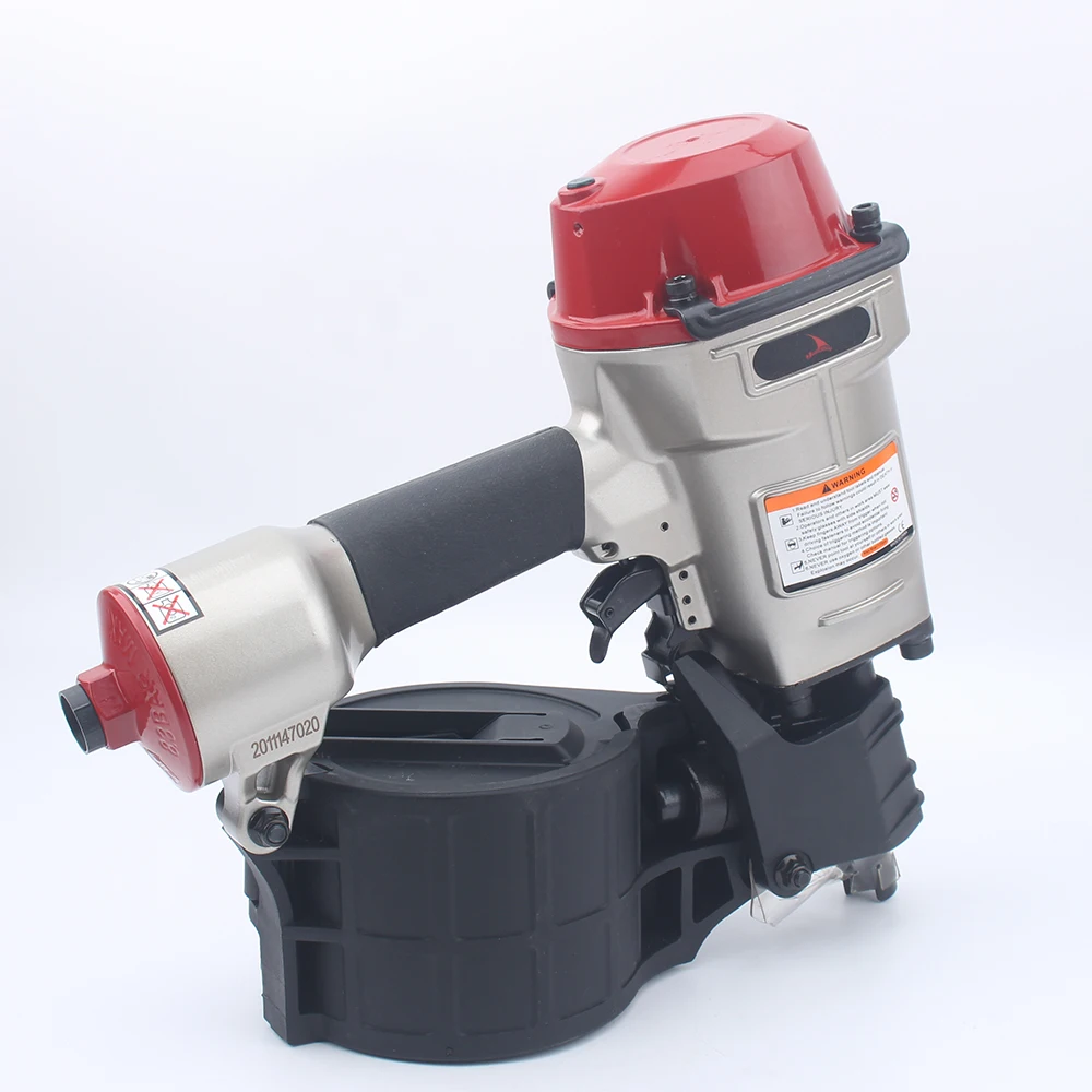 YOUSAILING Quality CN70 Pneumatic Coil Roofing Nailer Tool Air Nailing Gun Coil Nailer Pneumatic Nailer Woodworking Tool