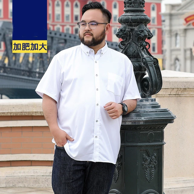 Fashion plus size mens shirts