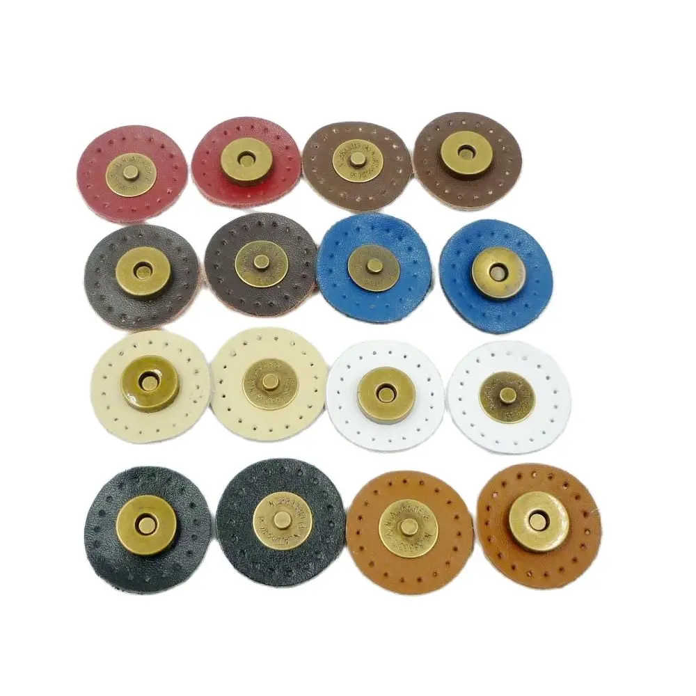 1PAIR Garment Leather Metal Button Magnetic Snaps for Gift Bags \ Garment \ Jeans \ DIY \ Overcoat \ Jacket etc