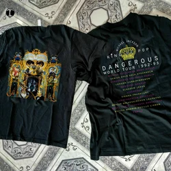 Vintage Rare Michael Jackson Dangerous Tour T-Shirt Size S-3Xl Reprint