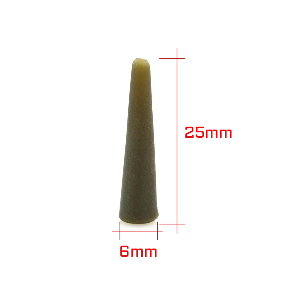Carp fishing tail rubber for safety lead clips tube carp terminal fishing tackle fishing swivel