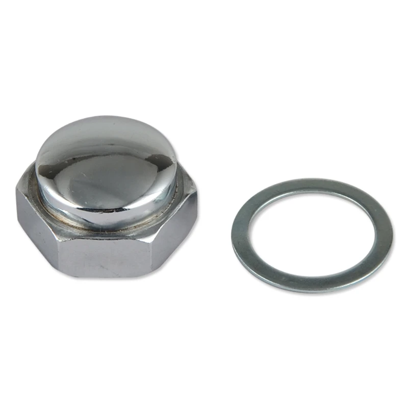 Motorcycle Steering Stem Cap Nut Washer For Honda- XL100 XL70 XL75 XL80 XR100 XR70 XR75 XR80 Z50A Z50R