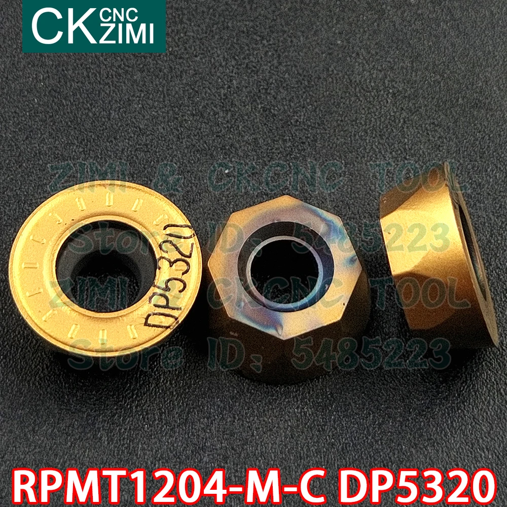 RPMT1204-M-C DP5320 RPMT 1204 متر C DP5320 كربيد إدراج طحن إدراج أداة أدوات مخرطة معدنية باستخدام الحاسب الآلي إدراج قاطعة المطحنة