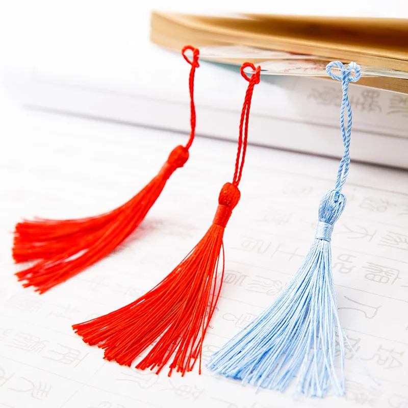 1pc Leaves Vein Bookmark Creative Chinese Wind Tassel Bookmarks Collectibles Boekenlegger Stationery Creative School Supplies