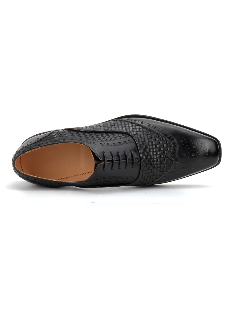 Cie Designer Shoes Men High Quality Goodyear Welted Handmade Custom Dress Shoes For Men Leather Formal Italian Suits Shoes OX53