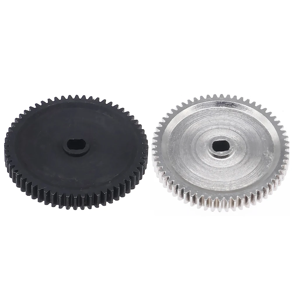 #45 steel main gear spur gear 60T 0.5mod 48P for Horizon ECX 1-12 Barrage 1-18 Temper 1-10 RGT 136100 and FTX Outback crawler