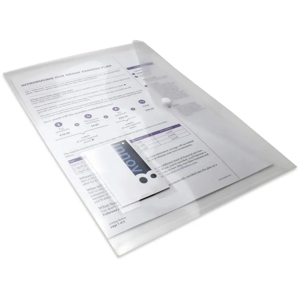 

Офисные пластиковые папки для хранения бумаги формата А5/А4, сумка для файлов формата А5/А4, прозрачный держатель для файлов