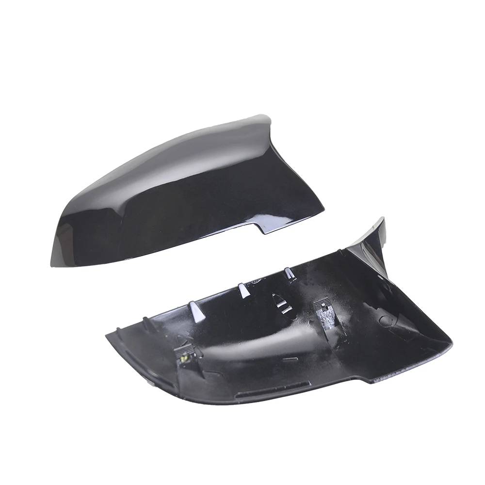 

For BMW 5 Series F10 2014-2016 Car Rearview Mirror Cover Side Wing Protect Frame Covers ABS Glossy Black