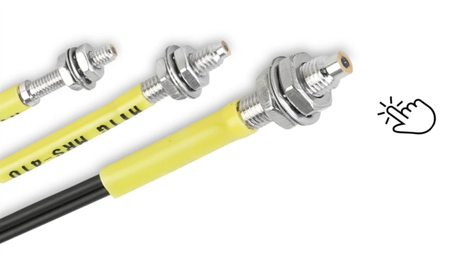 Optischer Fasersensor, Fokuslinse, Spiegel, optisch, M3, M4, M6, für diffuse reflektierende Durchgangsstrahl-Lichtschranke, Gauselink – Detail 36