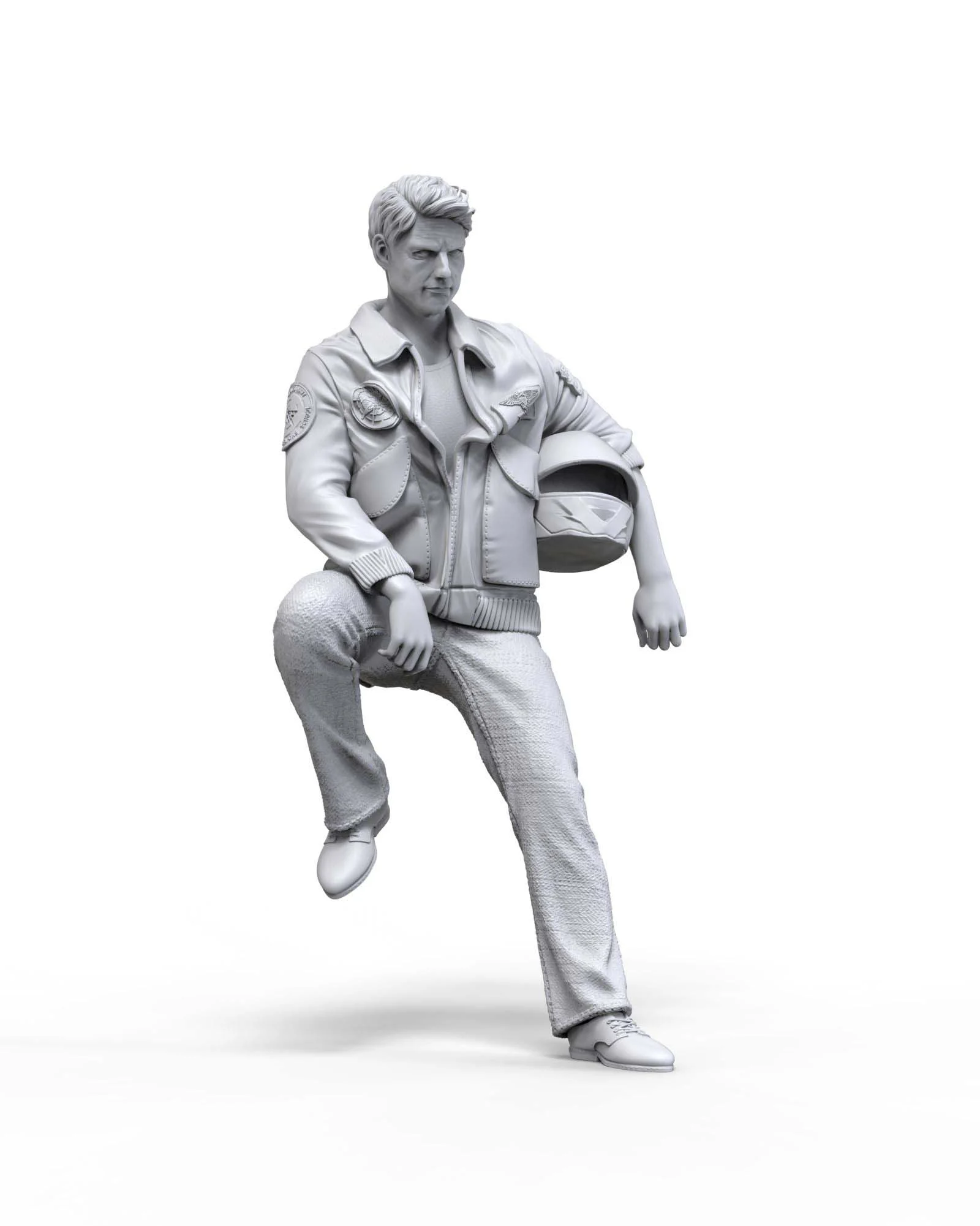 1/12 Resin Model Figure GK , No motorcycle , Unassembled and unpainted kit