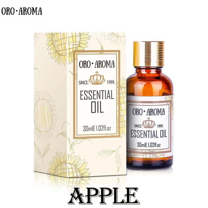 oroaroma natural Apple essential oil l Relax Skin whitening Improve sleep Acne treatment Apple oil