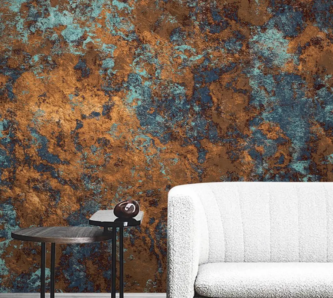 beibehang custom Vintage rust cement wall Photo Wallpaper Living Room Sofa Bedroom TV Background 3D Mural Wallpaper Home Decor