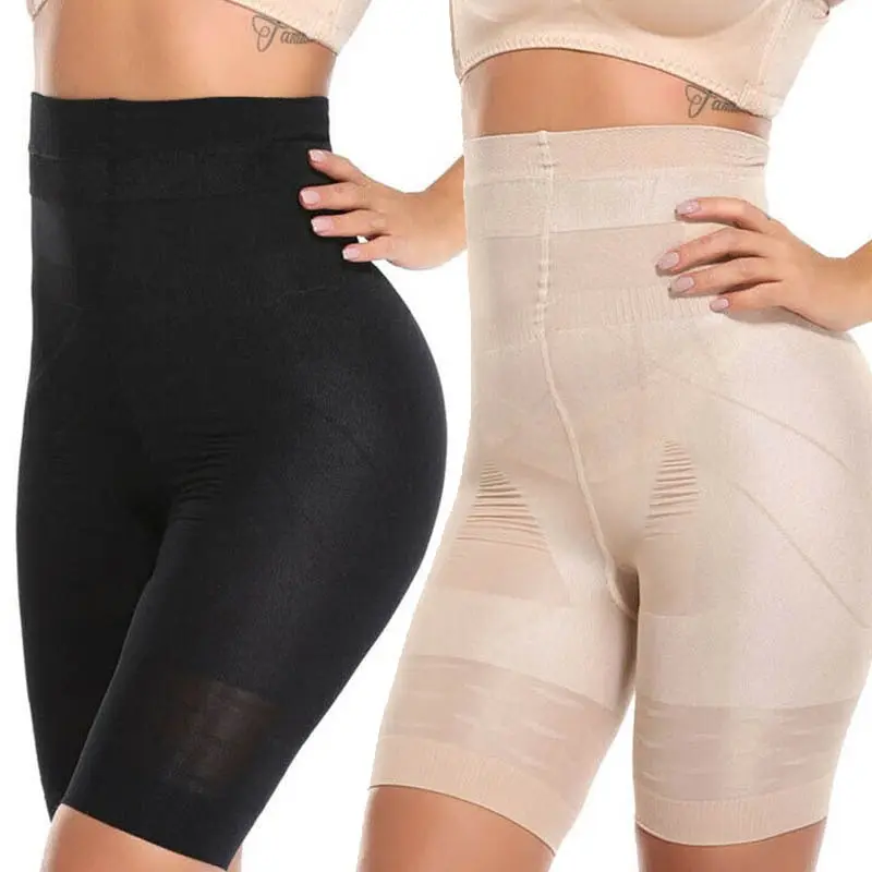 Body shaping five-point belly pants Corset waist hip pants Seamless high waist tummy shaping pants