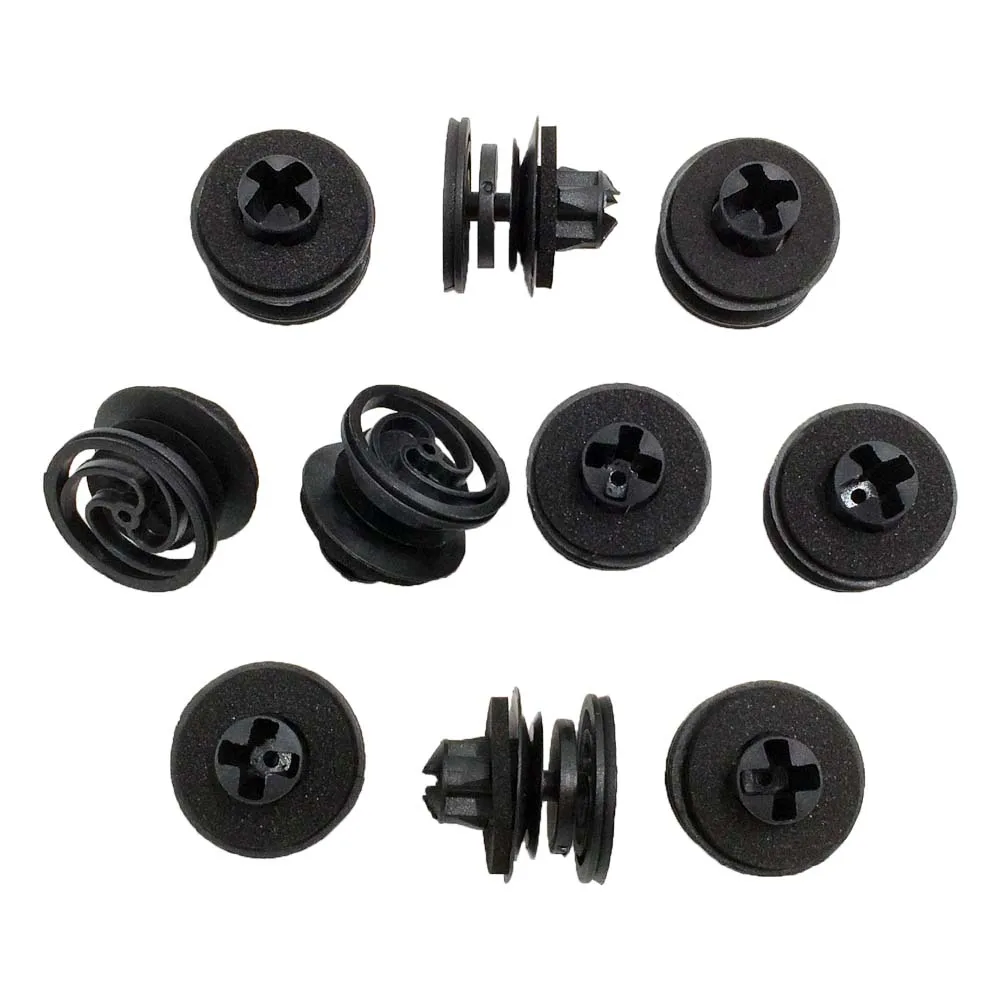 Reamocea 3B0-868-243 10Pcs New Door Trim Panel Retainer Clip Fasteners Fit For VW Golf Jetta R32 Mk4 Passat B5 Car Replacement