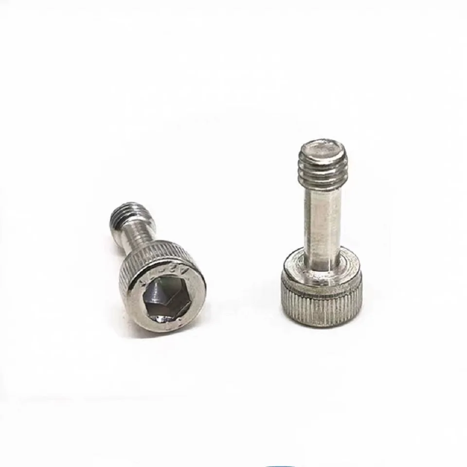 

10PCS GUTB2/2.5/3/4/5/6 Stainless Steel Round Head Hexagon Anti-falling Cover Bolt Half Tooth Loose and Non-falling Screw