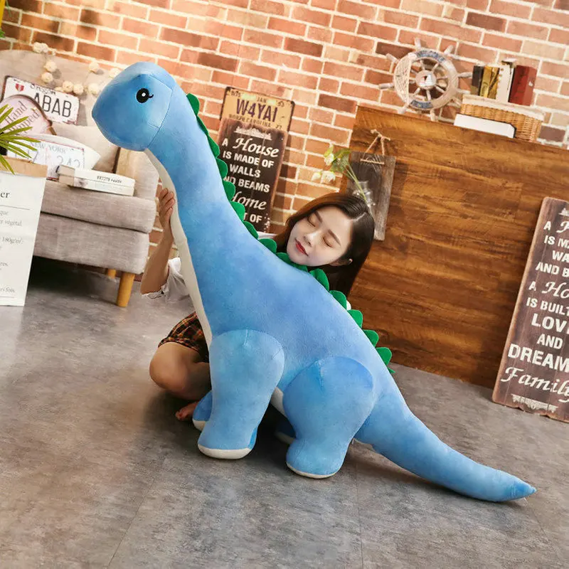 100cm New Colorful Plush Dinosaur Toys Stuffed Tanystropheus Dolls Children Gift Birthday Christmas Brinqedos