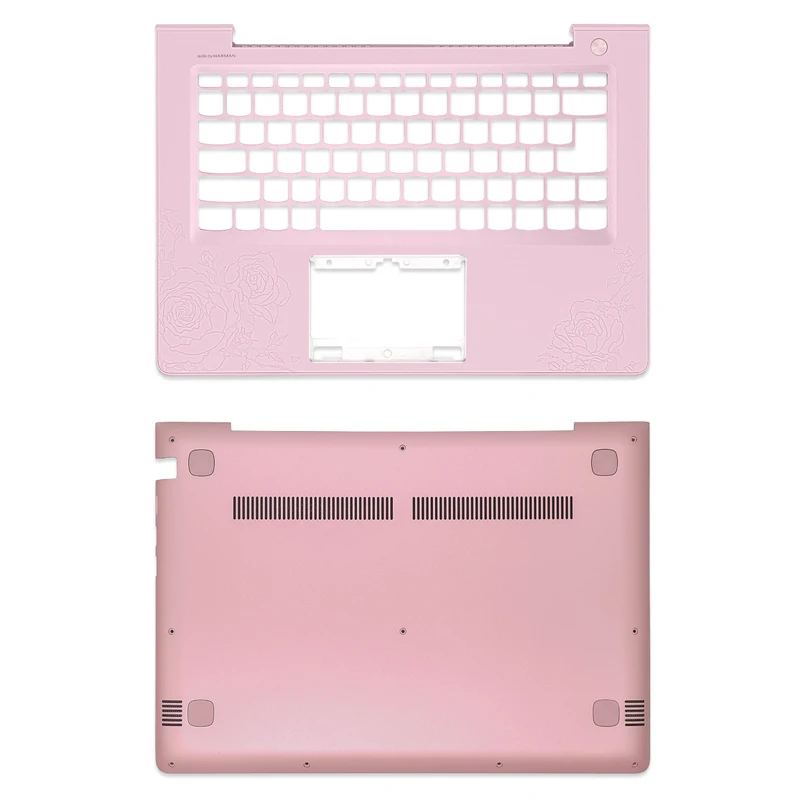 

NEW Upper Case Palmrest/Bottom Case For Lenovo Ideapad 510S-14 310S-14 Series Laptop Upper Case Top Cover Pink