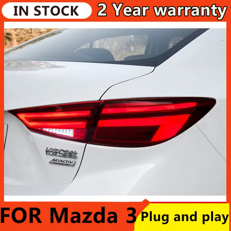 

Задняя фара для автомобиля Mazda 3 Mazda3 Axela 2014-2018, задние фонари, светодиодные противотуманные фары DRL, дневные ходовые огни, тюнинг, автомобильные аксессуары