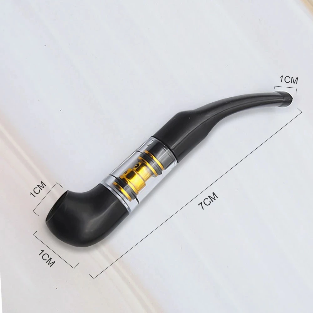 Smoke Pipes Cigarette Accessories Cycle Filter Cigarette Pipes Resin Tobacco Pipe Standard Smoking Mouthpiece Cleaning Cigarette - Image 2