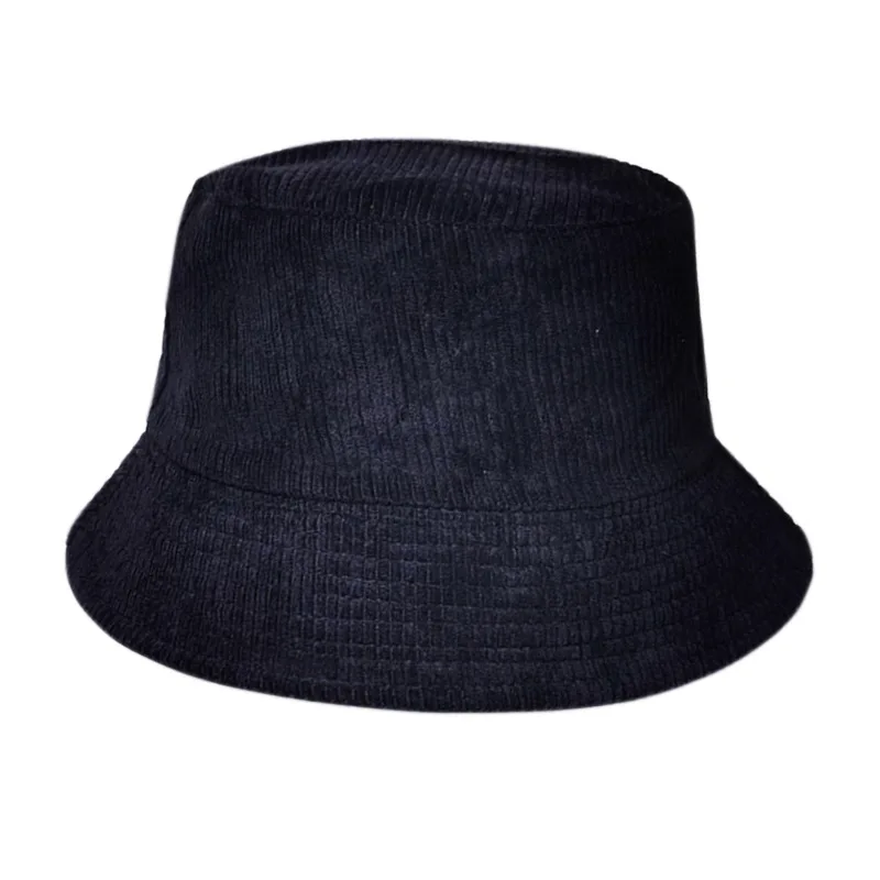 2024 Winter Double-sided Cap Visor Bucket Hat Men Women Street Trend Hat Female Panama Fisherman Hat