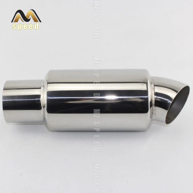 accessories Universal stainless steel exhaust muffler small modified sound repair line for valve connecting liner