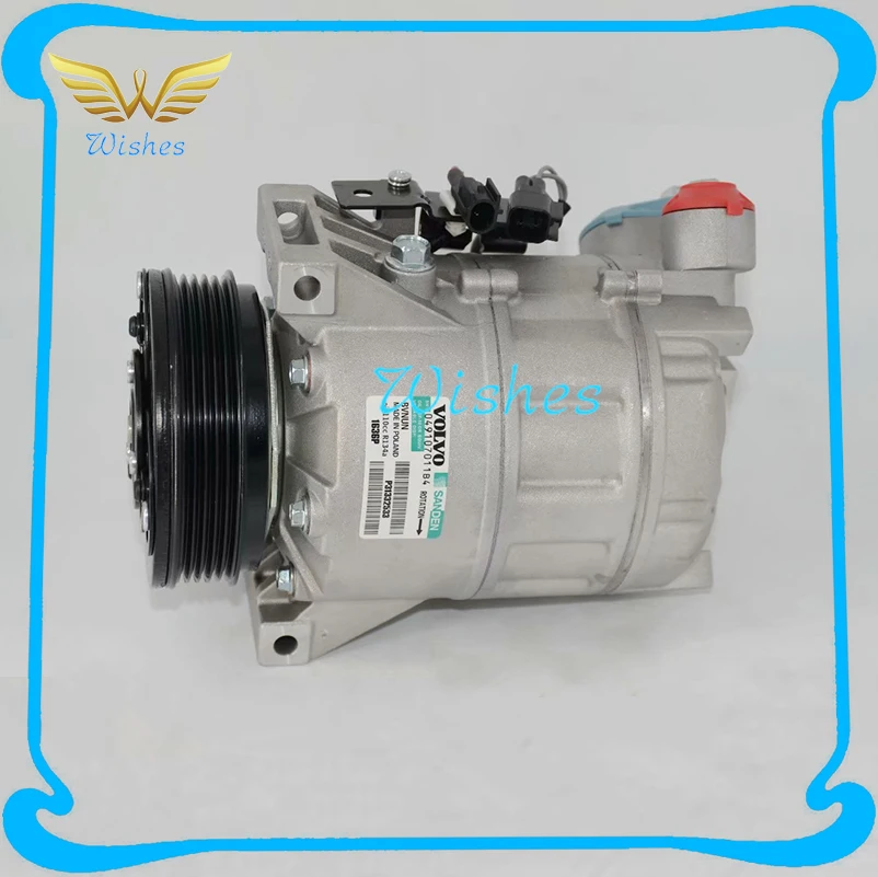 A/C AC Air Conditioning Compressor Pump PXC16 for Volvo XC60 XC70 II Estate S60 II V60 2,0 2.4 D3 D4 D5 AWD 36001462 31332386