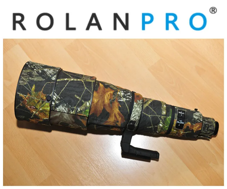 

ROLANPRO Lens Camouflage Coat Rain Cover For Nikon AF-S 600mm f/4D ED Lens Protective Case Camera Lens Guns Sleeve