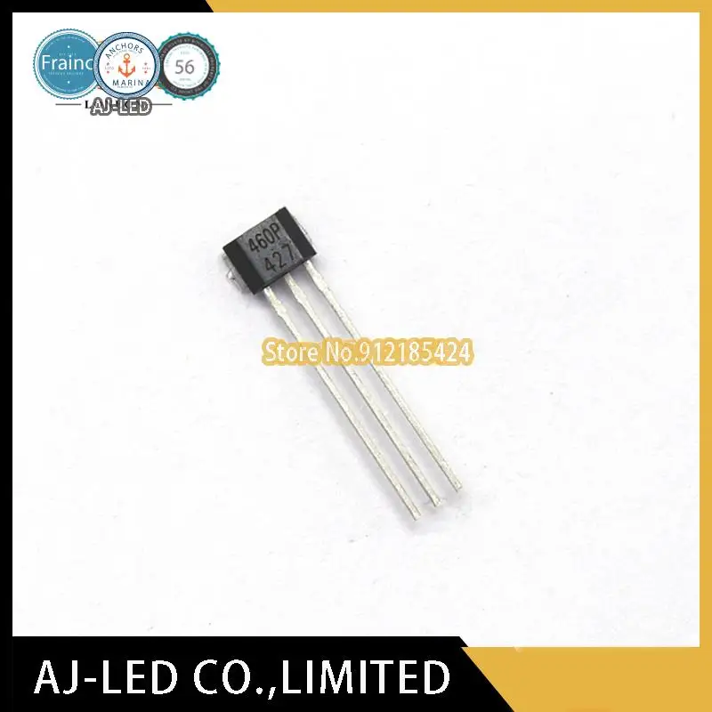 10pcs/lot SS460P bipolar latching Hall element for receiving counter, motor and fan control