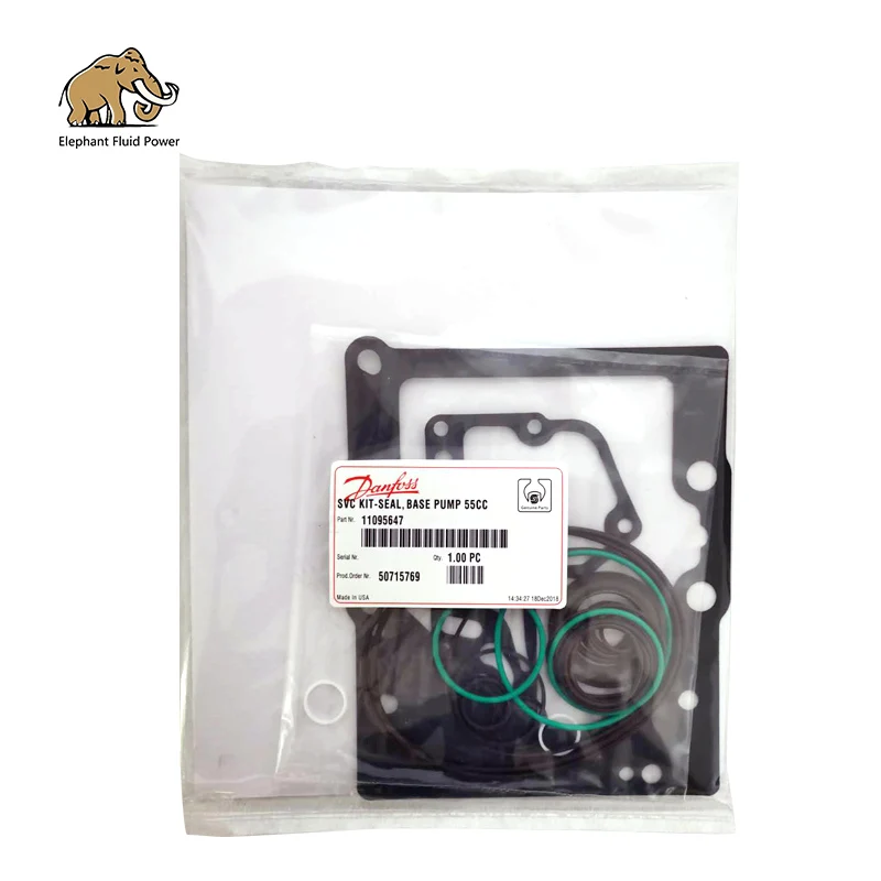 

Hydraulic Piston Pump Parts Sealing Kits Sauer 90R55