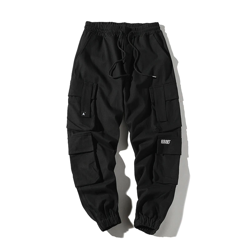 

2024 Streetwear Mens Cargo Pants Jogger Casual Sweatpants Track Trousers