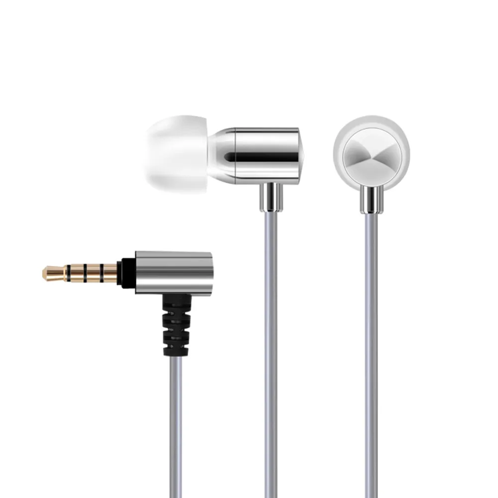 FAAEAL Poppy Metal Earphone Stereo Bass HiFi Tuning Headset 3.5mm Wired in-ear Phone PC Player Earphone With 5N LC-OFC Cable