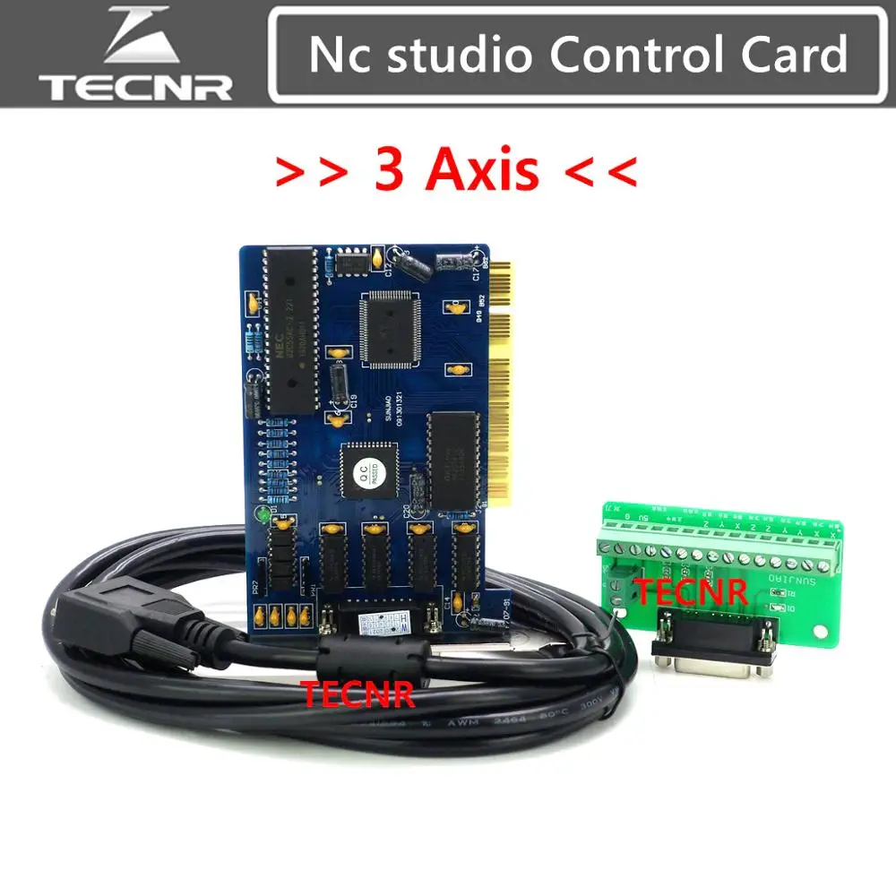 

ncstudio controller 3 axis nc studio control card system for cnc router 5.4.49 /5.5.55/ 5.5.60 English version