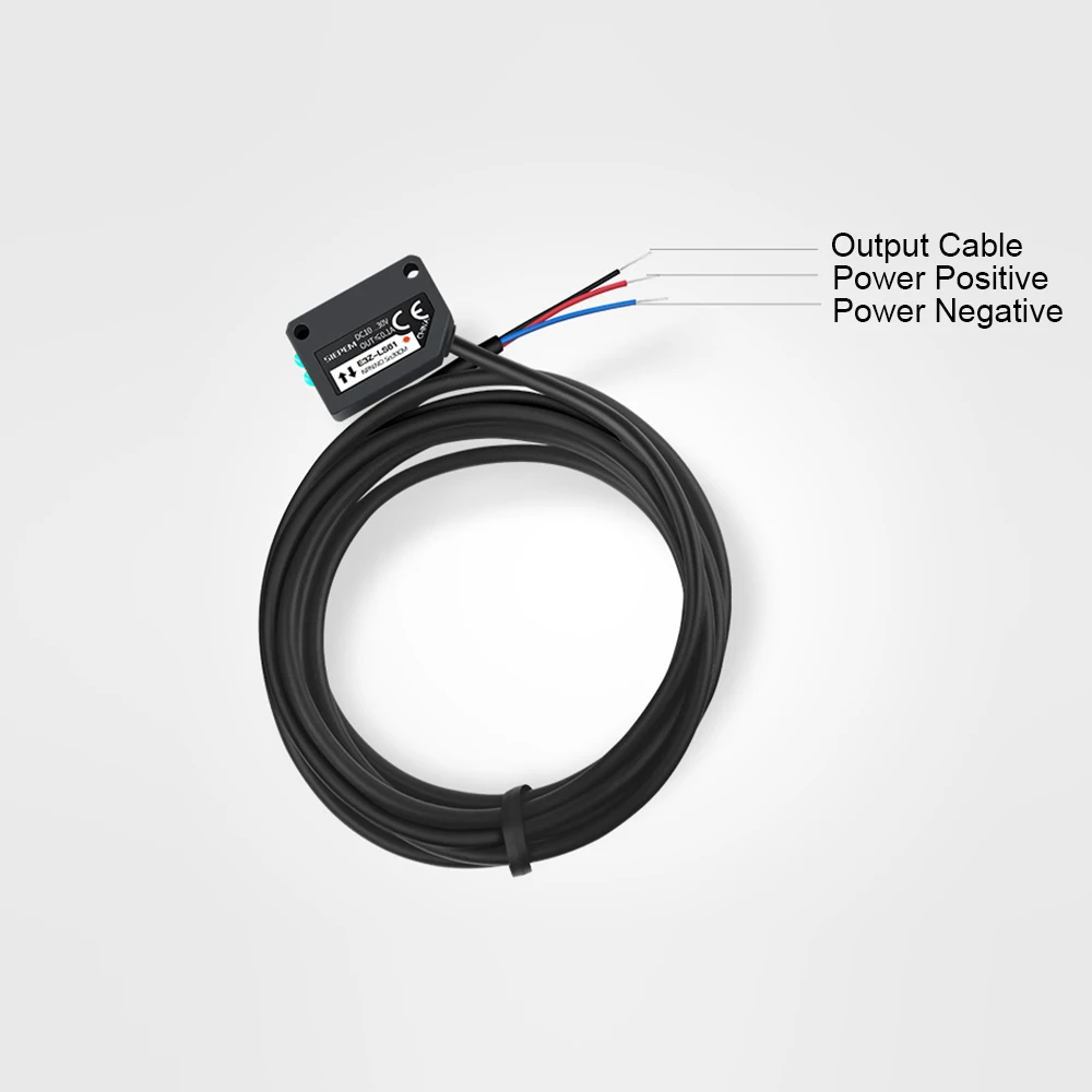 E3Z-LS61 12-24V Infared Sensor Laser Diffuse Reflection Photoelectric Switch 30cm Detect Distance 300mA Output Proximity Sensor