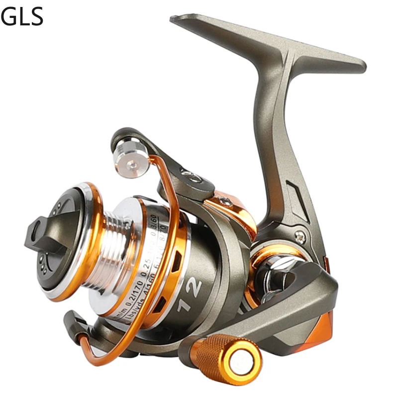 

New GW500/TH500/FA500 High Quality Left/Right Interchangeable Fishing Reel 5.2:1 Gear Ratio Mini Spinning Fishing Wheel